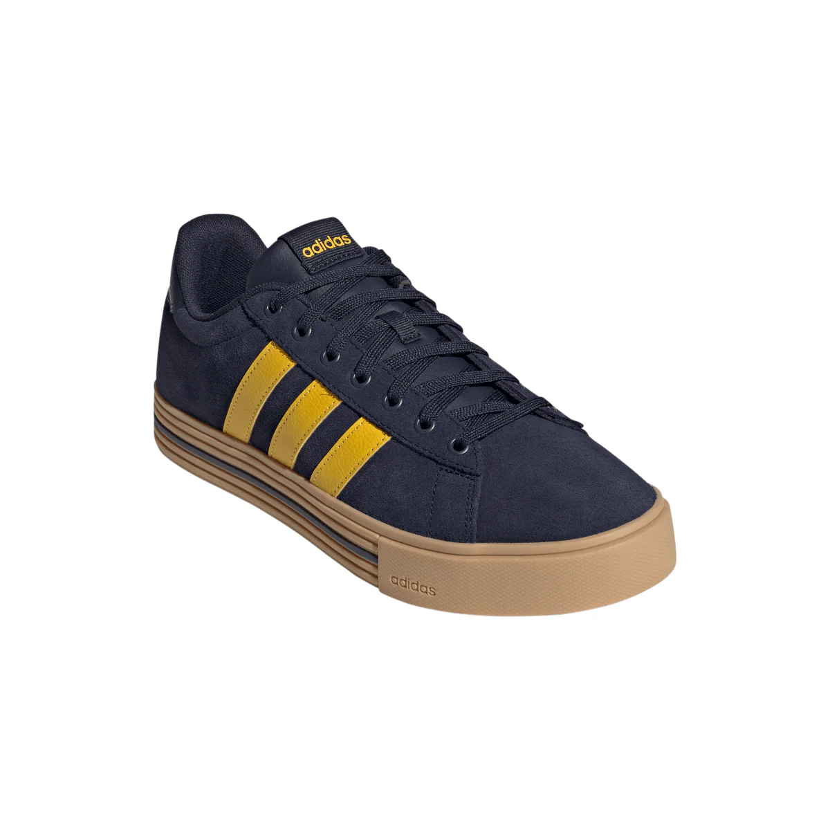 Sneakers blu navy da Uomo con strisce gialle DAILY 4.0 adidas - Image 2