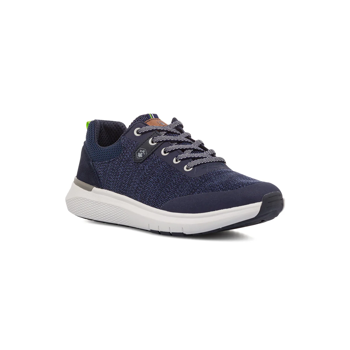 Sneakers blu navy da uomo in pelle Lumberjack Neil - Image 2