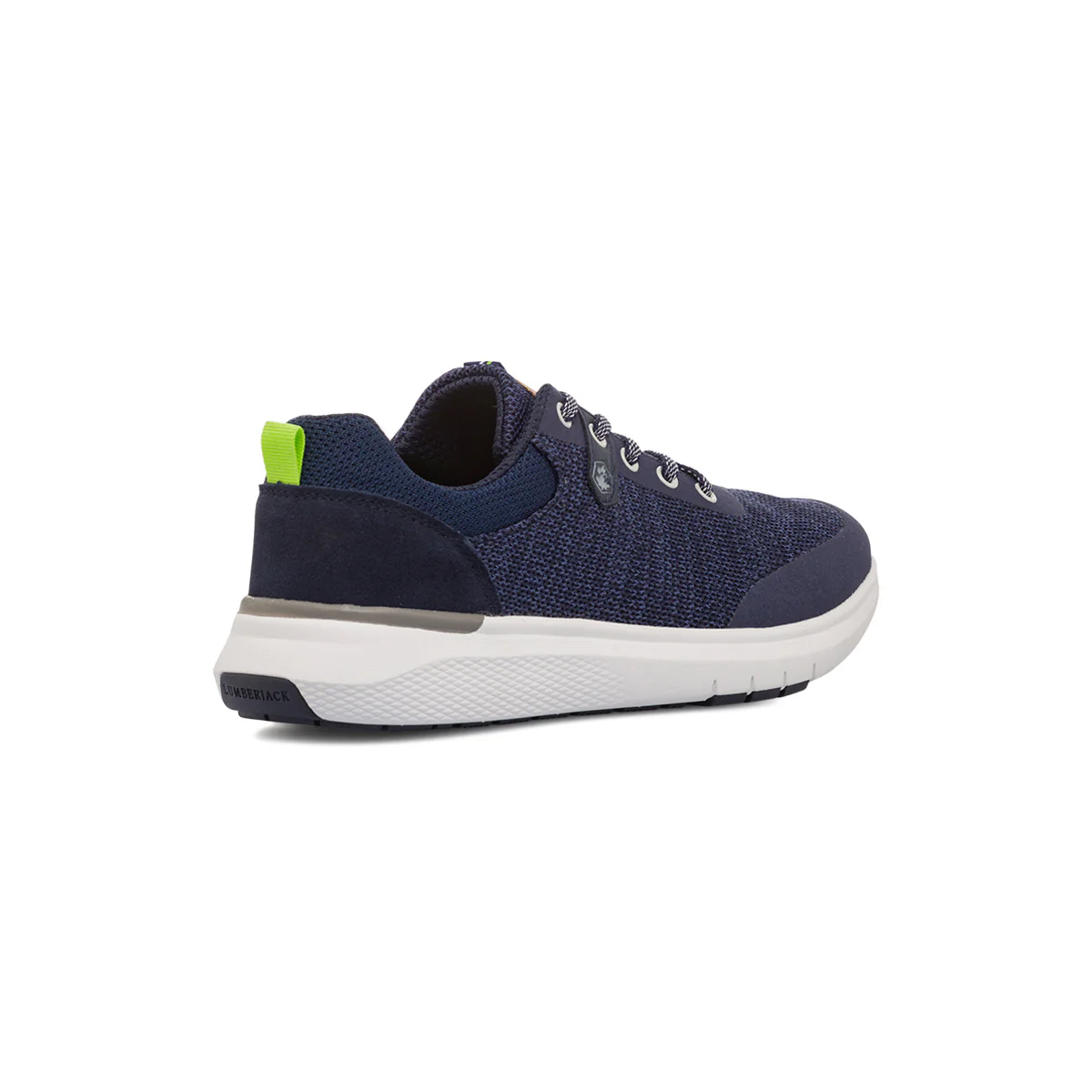 Sneakers blu navy da uomo in pelle Lumberjack Neil - Image 3