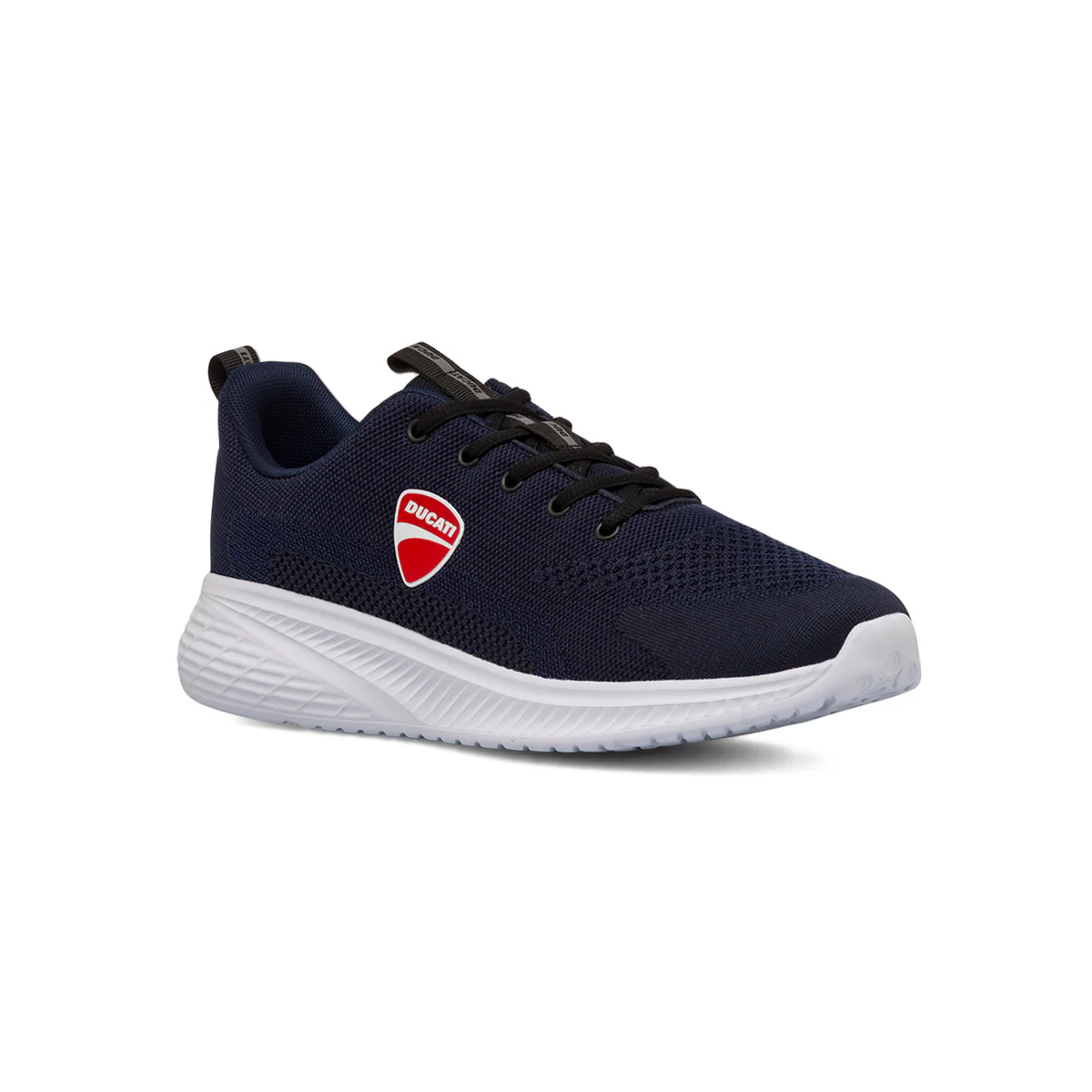 Sneakers blu navy da Uomo in tessuto con logo rosso Ducati - Image 2
