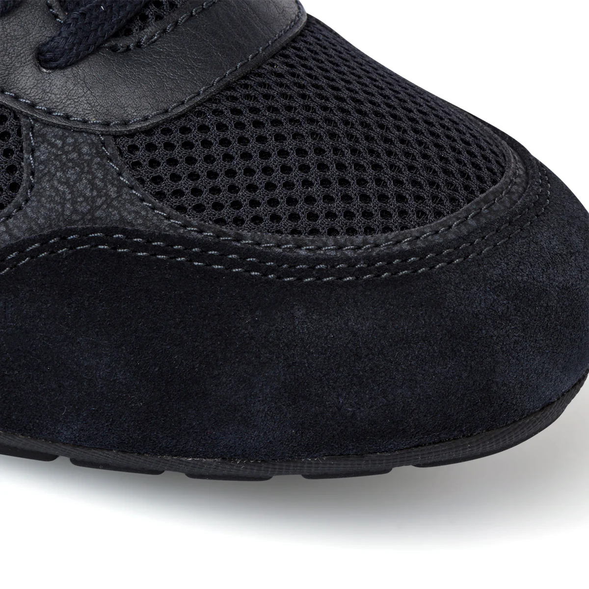 Sneakers blu navy in pelle scamosciata da uomo Geox Ravex - Image 5