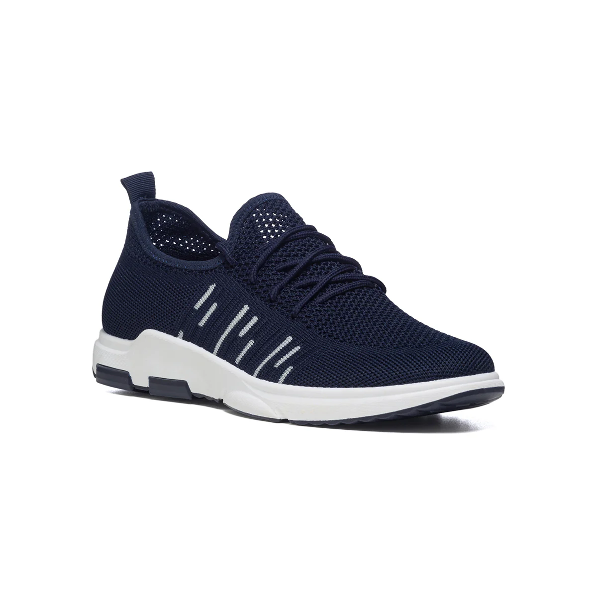Sneakers blu navy in tessuto mesh Riflessi Urbani - Image 2