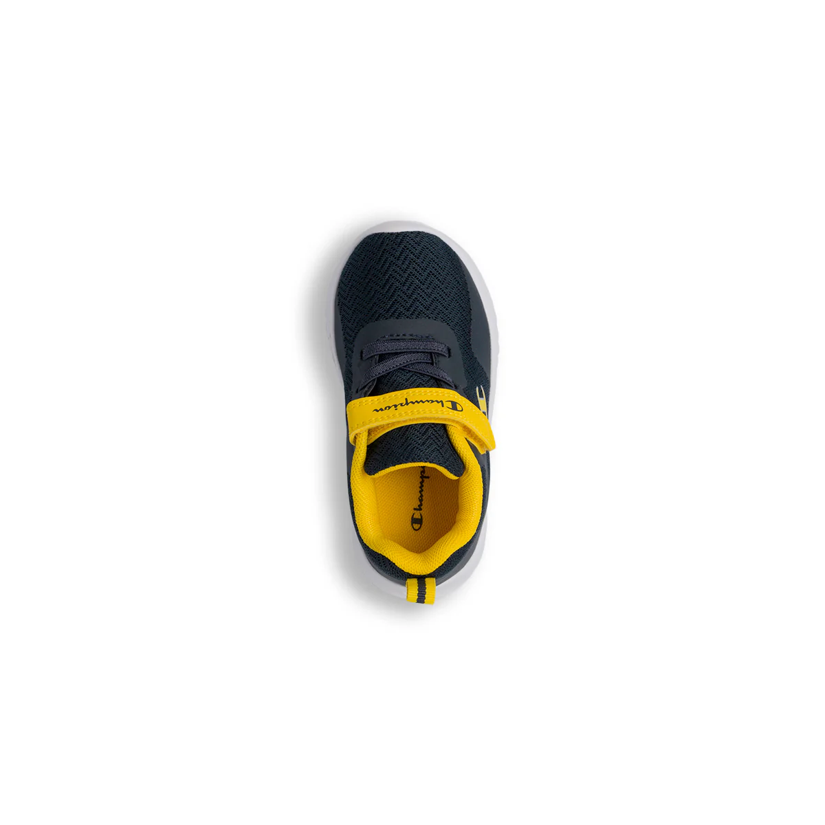 Sneakers blu primi passi bambino con dettagli gialli Champion Softy Evolve - Image 5
