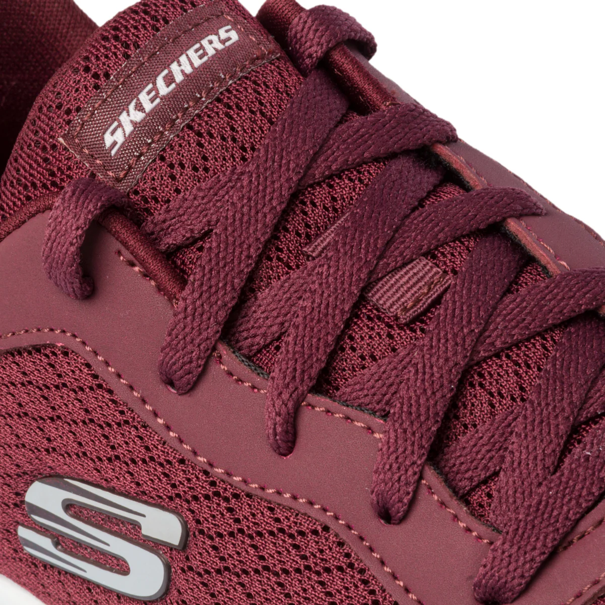 Sneakers bordeaux con suola Memoy Foam Skechers Dynamight 2.0 - Image 6