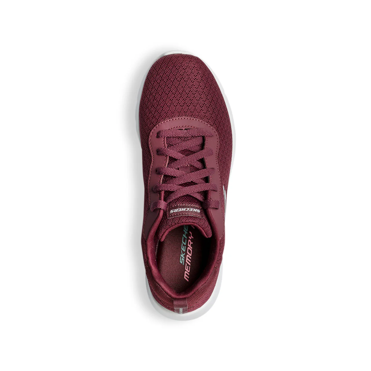 Sneakers bordeaux con suola Memoy Foam Skechers Dynamight 2.0 - Image 8