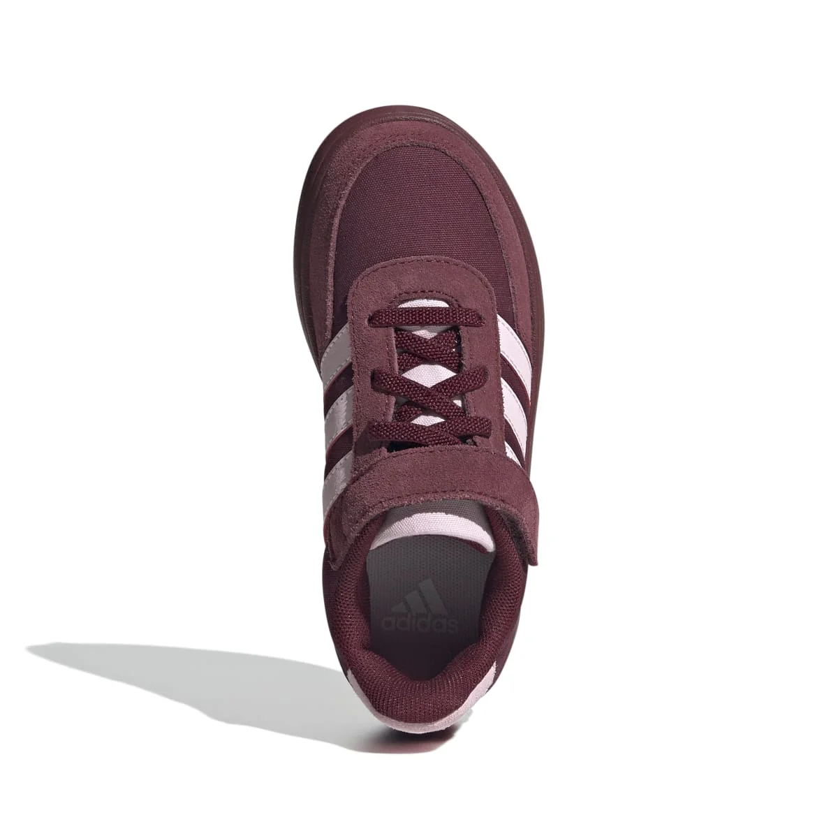 Sneakers bordeaux da bambino con strisce bianche adidas Breaknet 2.0 EL K - Image 2