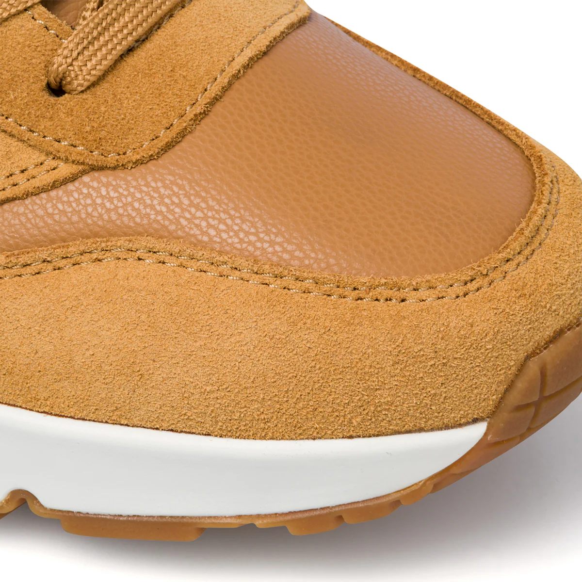 Sneakers camel da uomo con suola ad aria Skechers Uno - Image 5