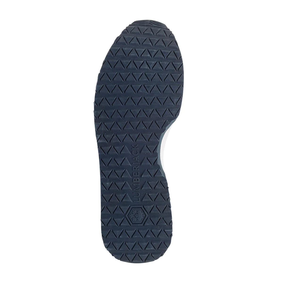 Sneakers casual bianche da Uomo in tessuto e pelle con logo Lumberjack - Image 4