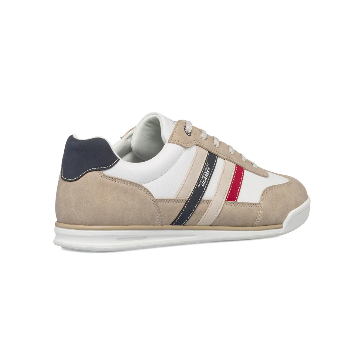 Sneakers casual bianche e beige da uomo Glams - Image 6