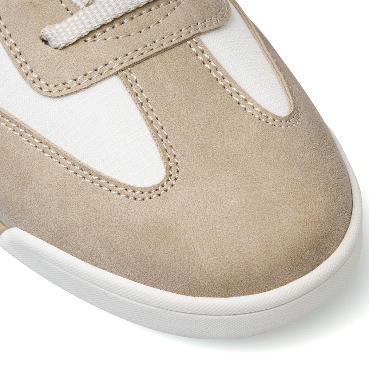 Sneakers casual bianche e beige da uomo Glams - Image 8