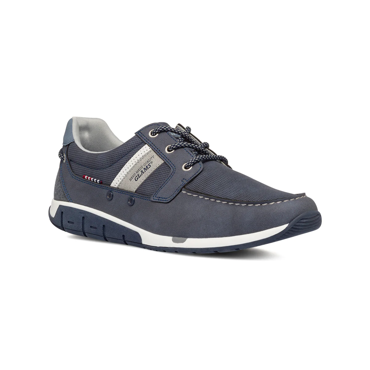 Sneakers casual blu da uomo Glams - Image 2
