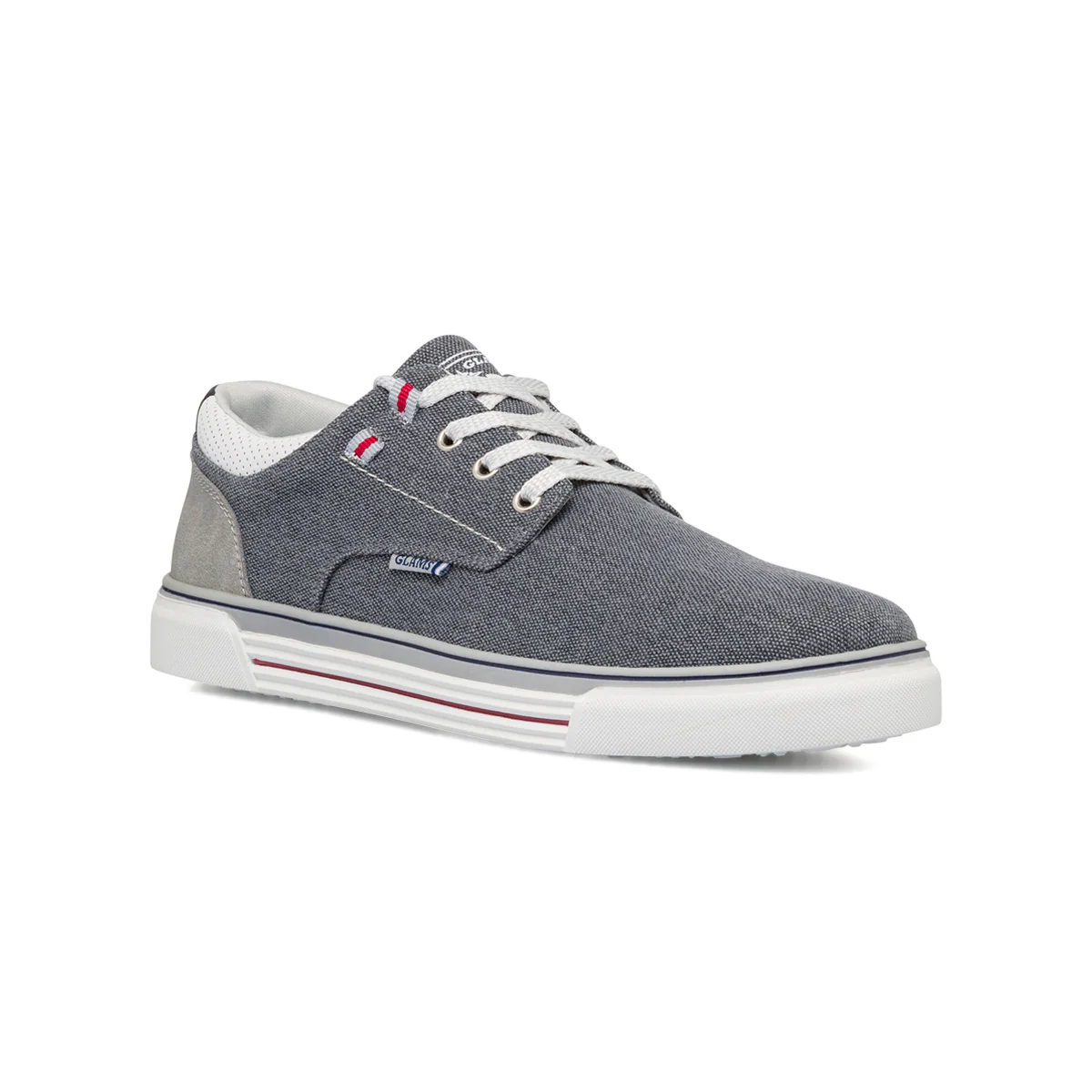 Sneakers casual blu jeans da uomo Glams - Image 2
