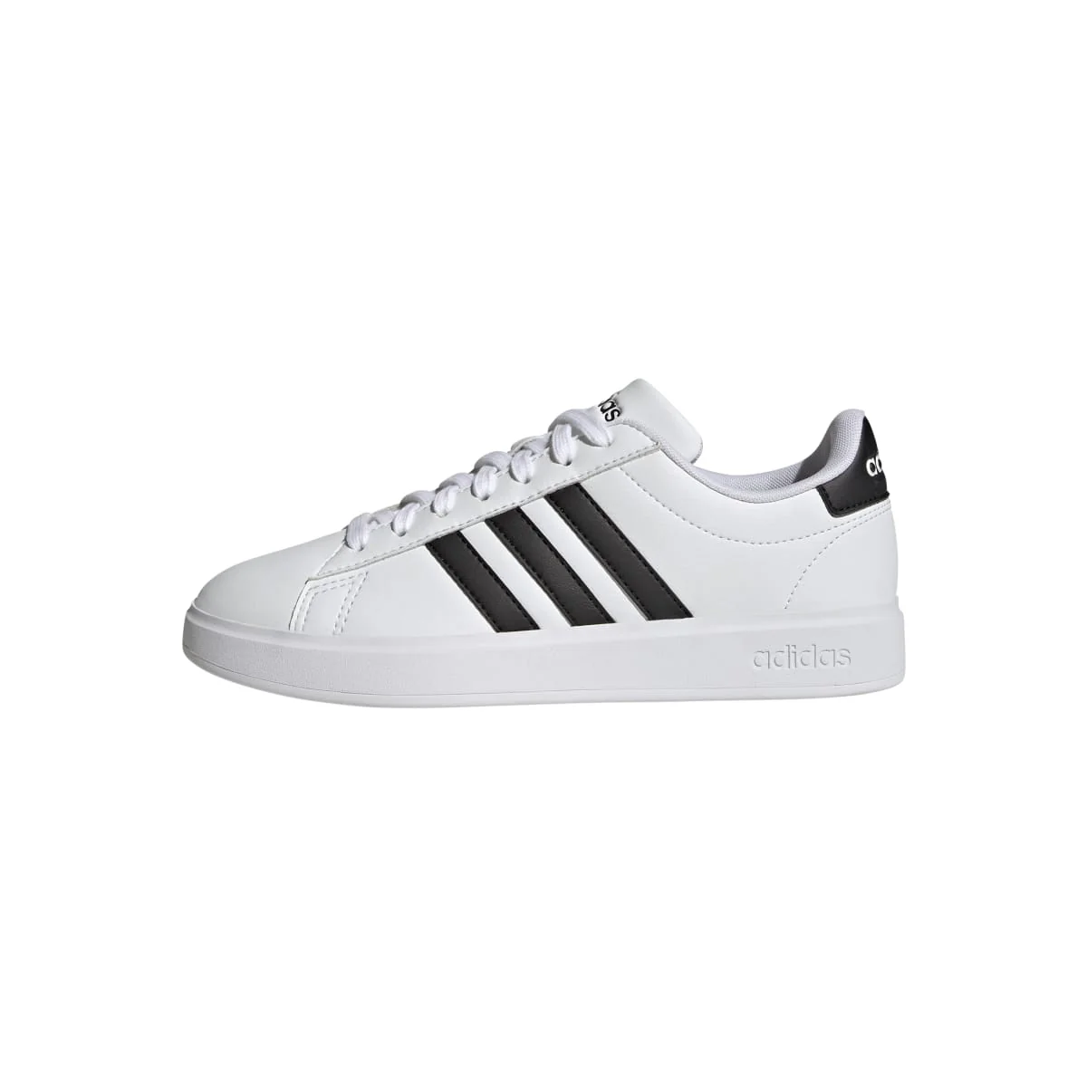 Sneakers casual da donna bianche con logo adidas Grand Court - Image 3