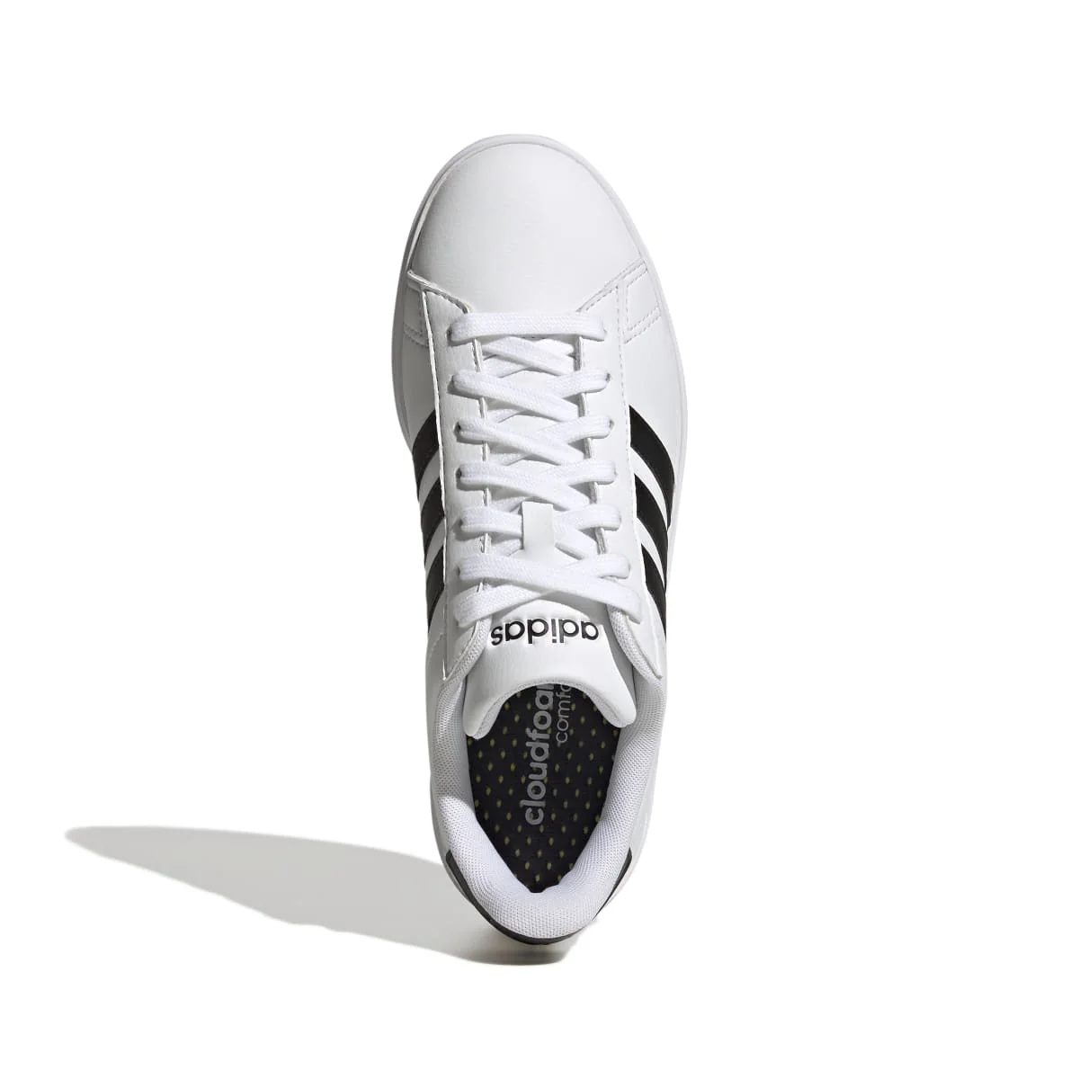 Sneakers casual da donna bianche con logo adidas Grand Court - Image 5