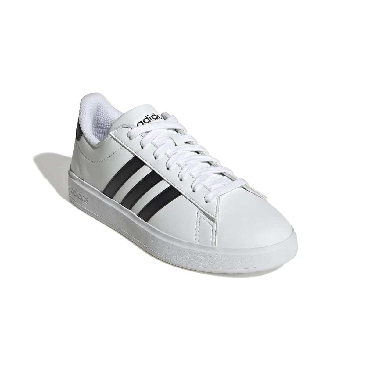 Sneakers casual da donna bianche con logo adidas Grand Court - Image 7