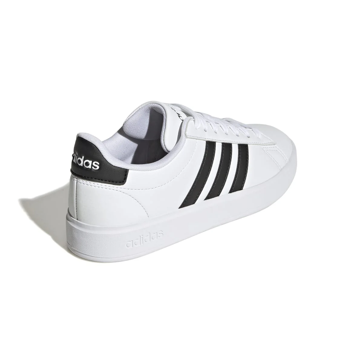 Sneakers casual da donna bianche con logo adidas Grand Court - Image 8