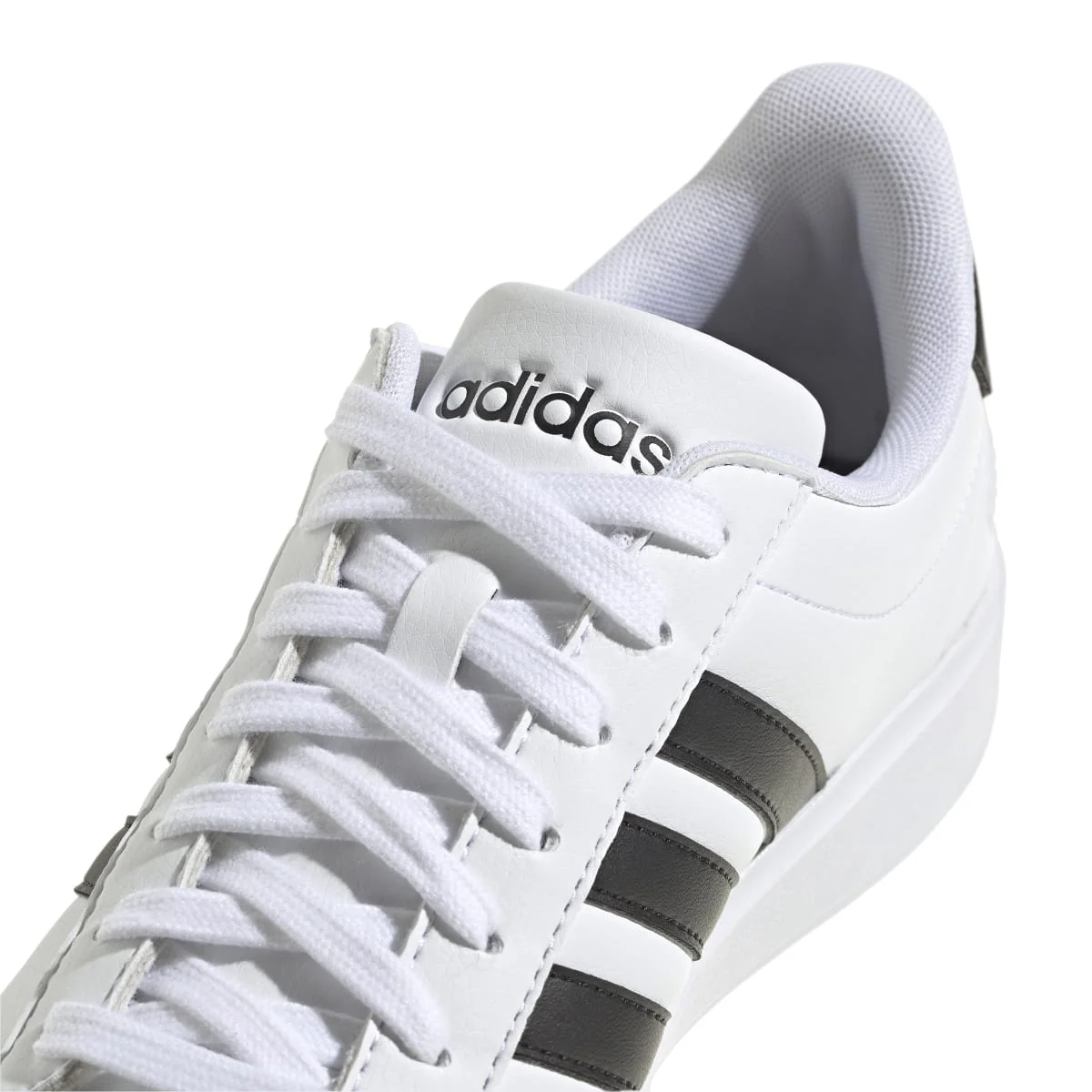 Sneakers casual da donna bianche con logo adidas Grand Court - Image 9
