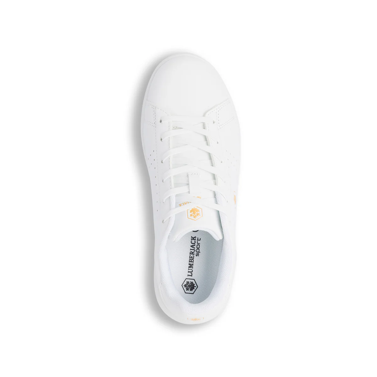Sneakers casual da donna bianche con logo Lumberjack Helena - Image 6