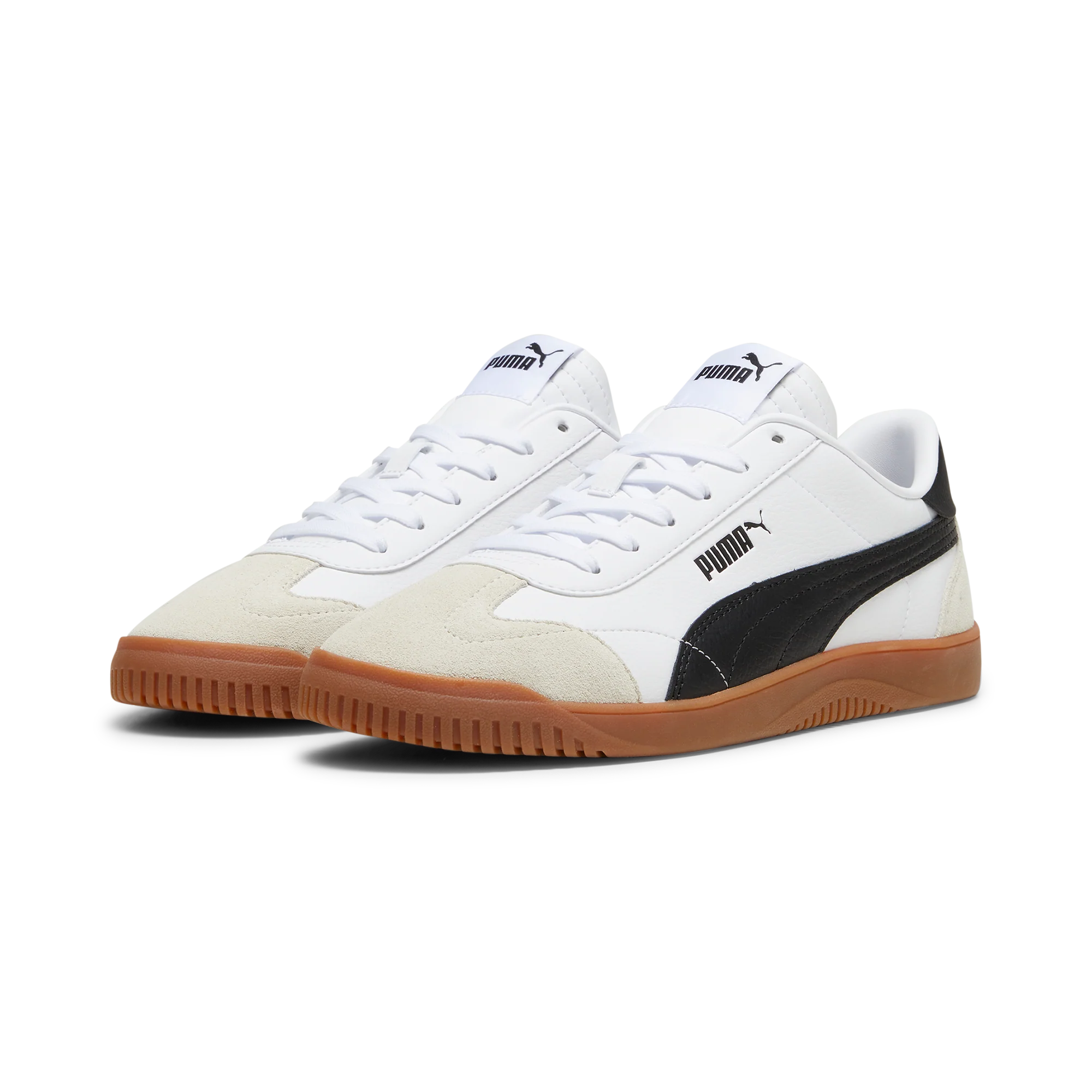 Sneakers casual da donna bianche e nere Puma Club 5v5 - Image 2