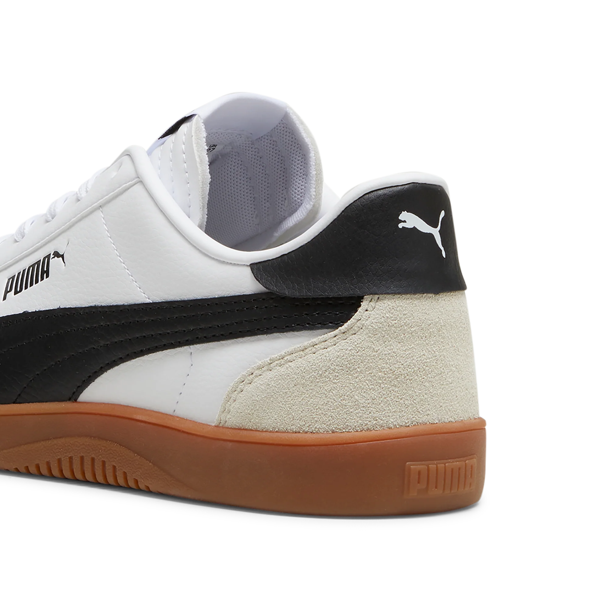 Sneakers casual da donna bianche e nere Puma Club 5v5 - Image 3