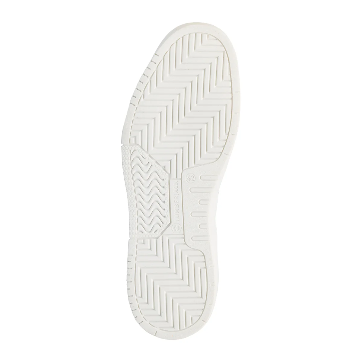 Sneakers casual da uomo bianche e grigie con logo Lumberjack Klan - Image 4