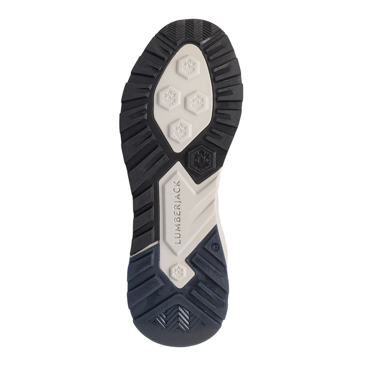 Sneakers casual da uomo blu con dettagli grigi Lumberjack - Image 4