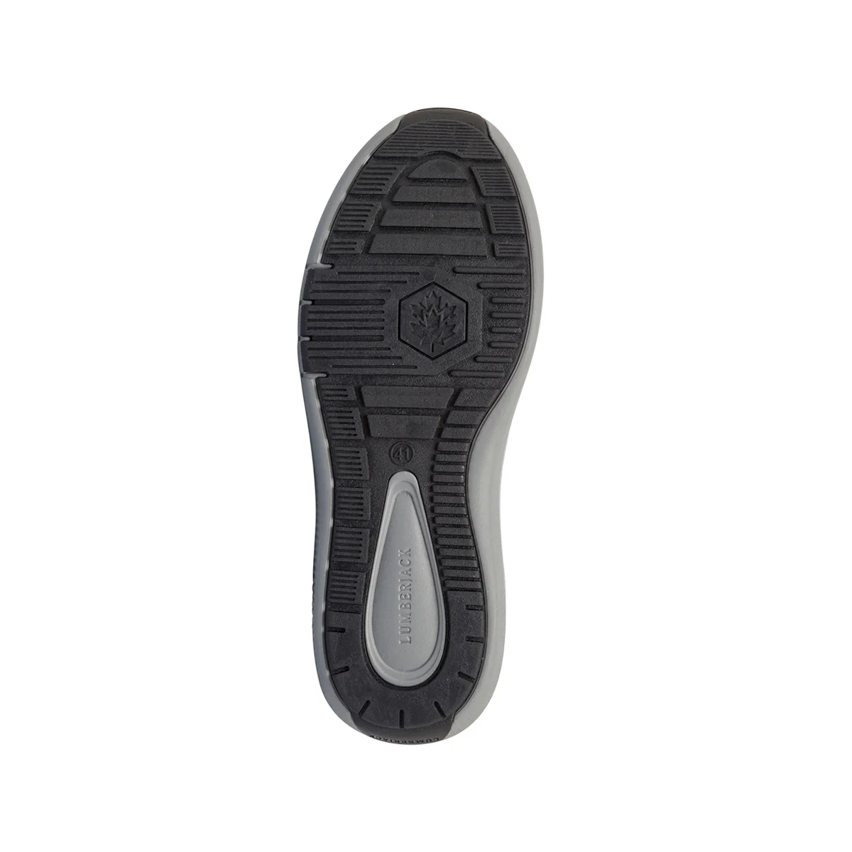 Sneakers casual da uomo blu e grigie in pelle Lumberjack - Image 4