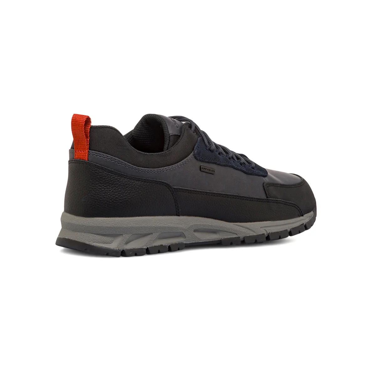 Sneakers casual da uomo blu navy con dettagli effetto scamosciato Geox - Image 3