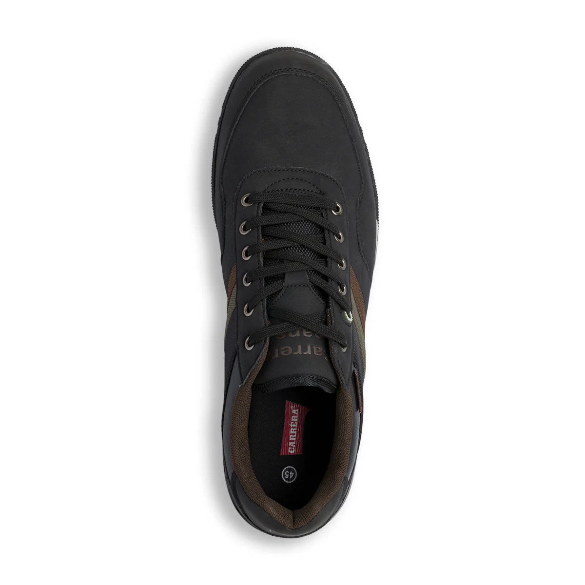 Sneakers casual da uomo nere con logo Carrera Jeans - Image 5