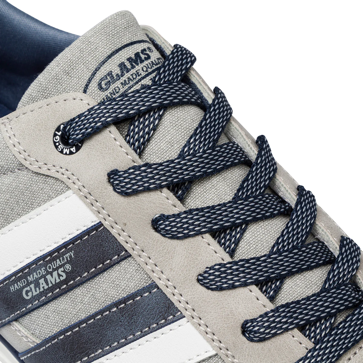 Sneakers casual grigie da uomo Glams - Image 6