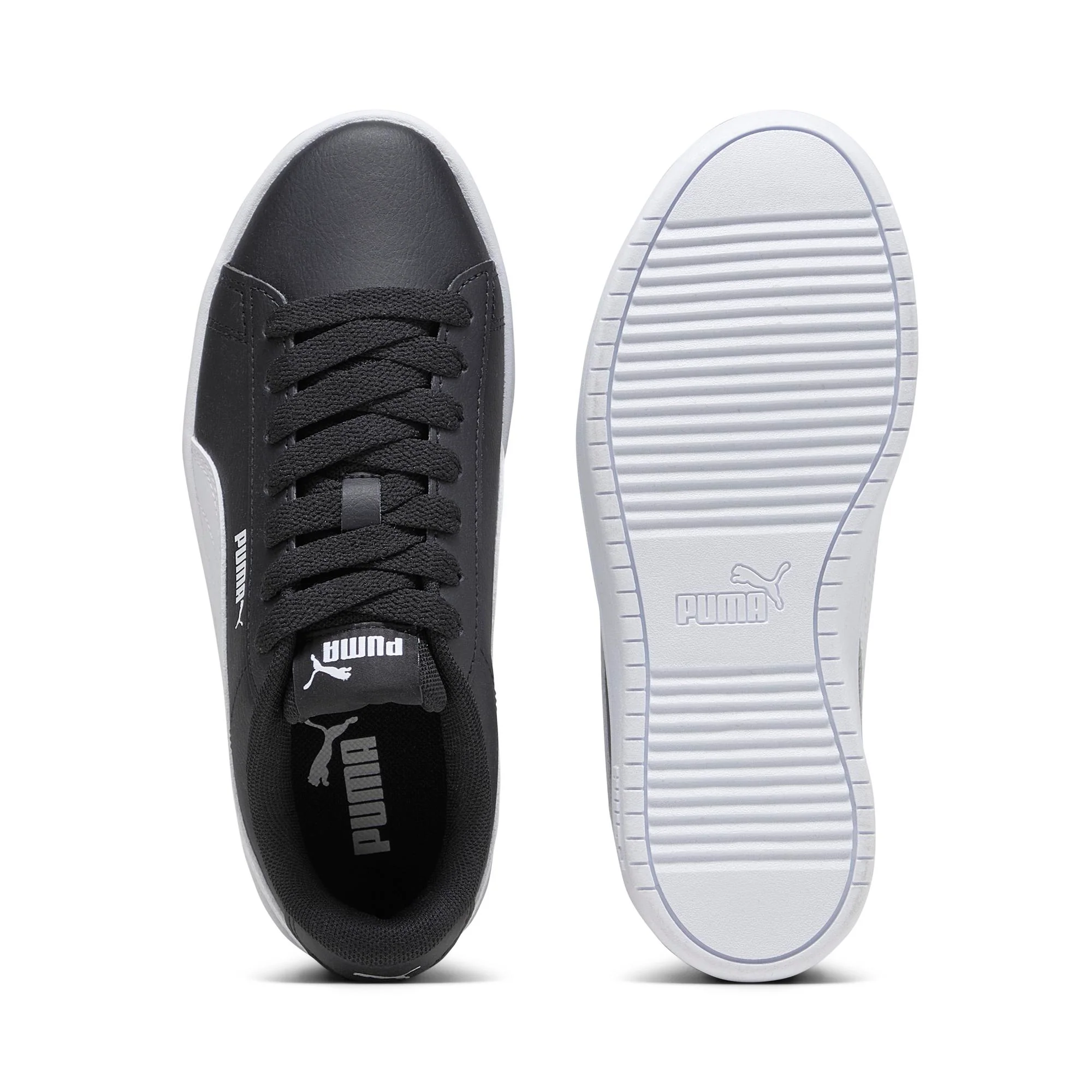 Sneakers casual nere con dettaglio bianco da ragazzo e ragazza Puma Rickie Classic - Image 6