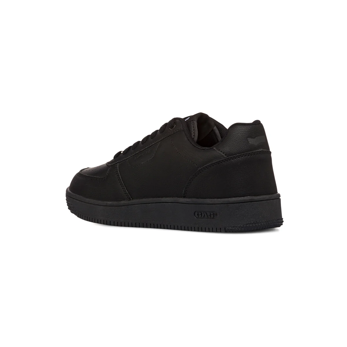 Sneakers casual nere da Uomo con logo in metallo Gas - Image 3