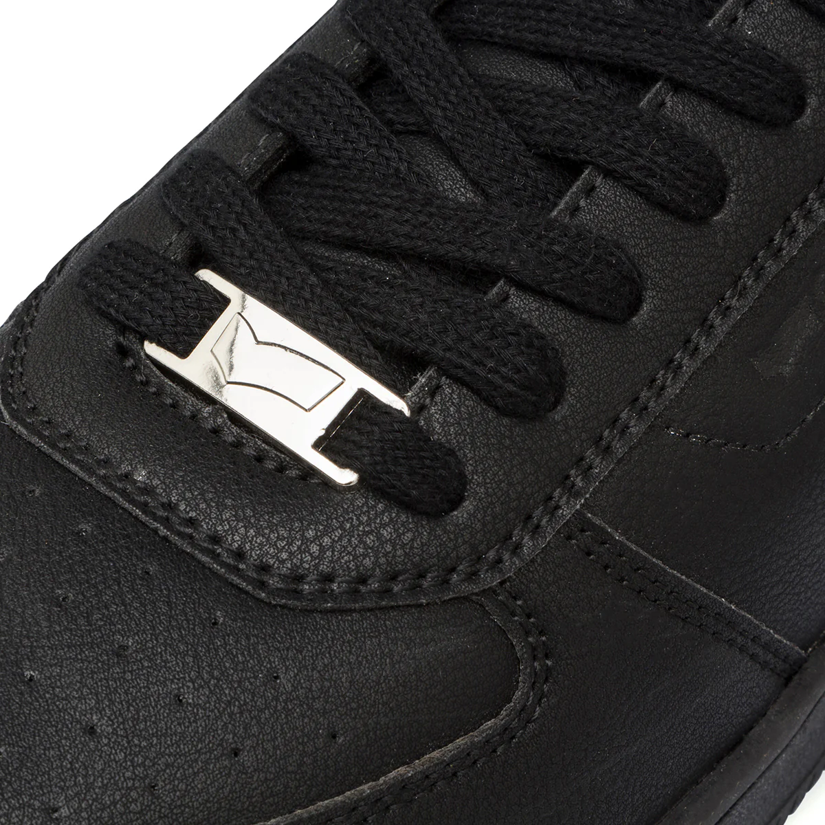 Sneakers casual nere da Uomo con logo in metallo Gas - Image 4