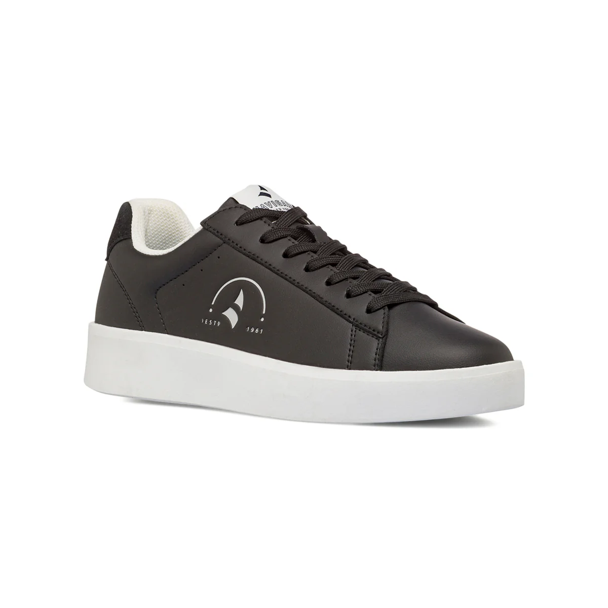 Sneakers casual nere da Uomo con logo Navigare - Image 2