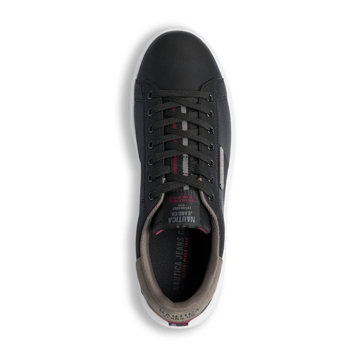 Sneakers casual nere da uomo Nautica Jeans - Image 4