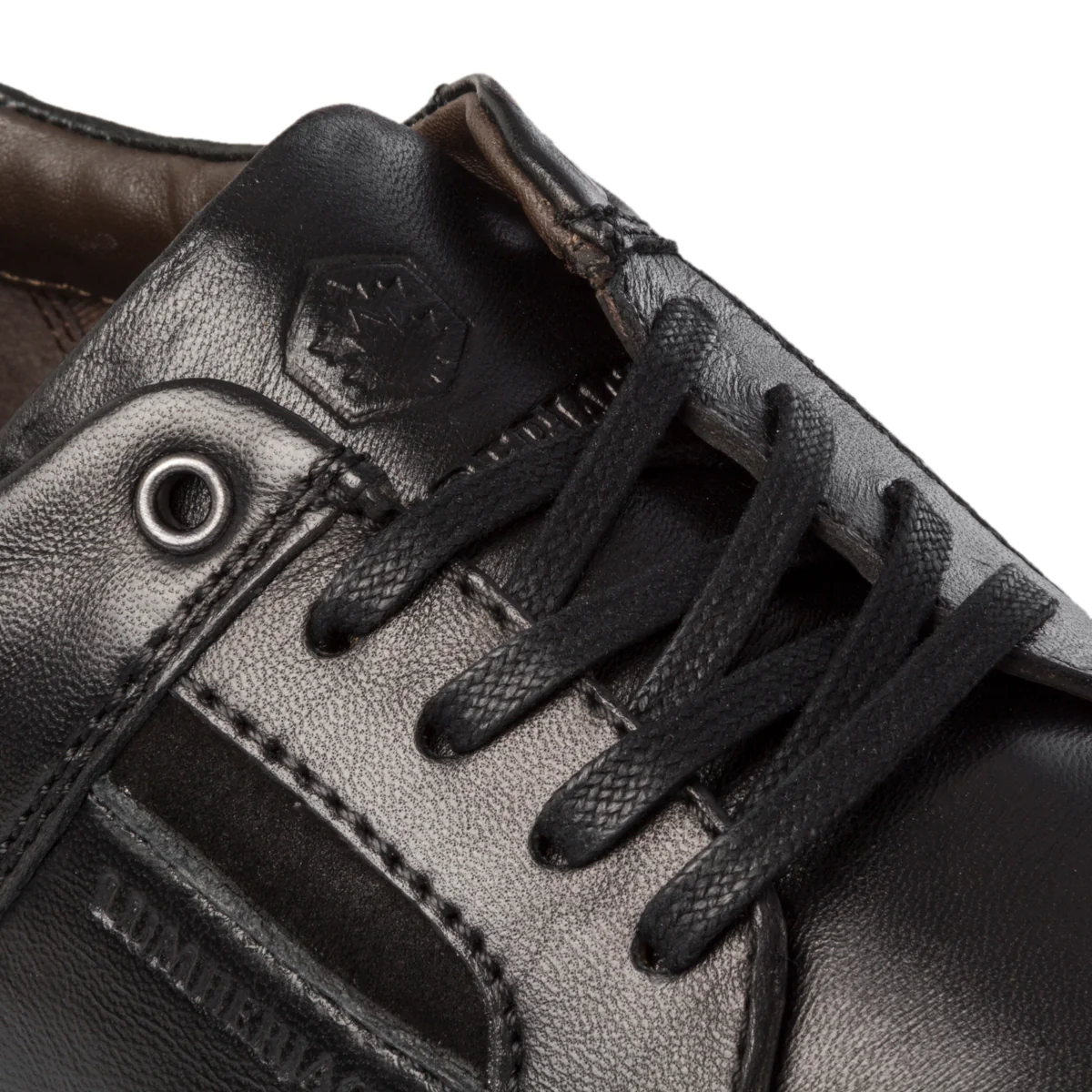 Sneakers casual nere in pelle Lumberjack Douglas - Image 6