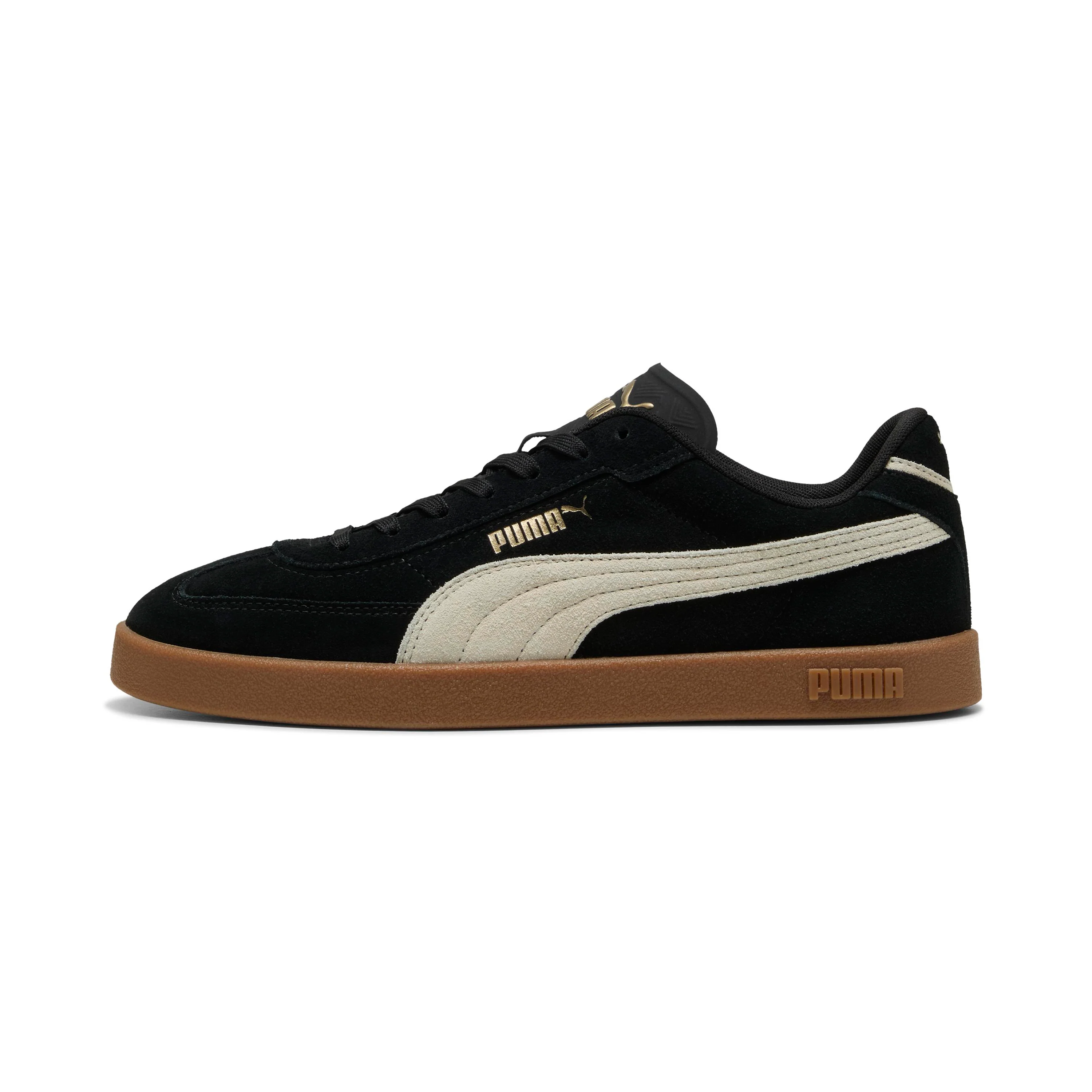 Sneakers casual Puma Club II in pelle effetto scamosciato con logo - Image 2