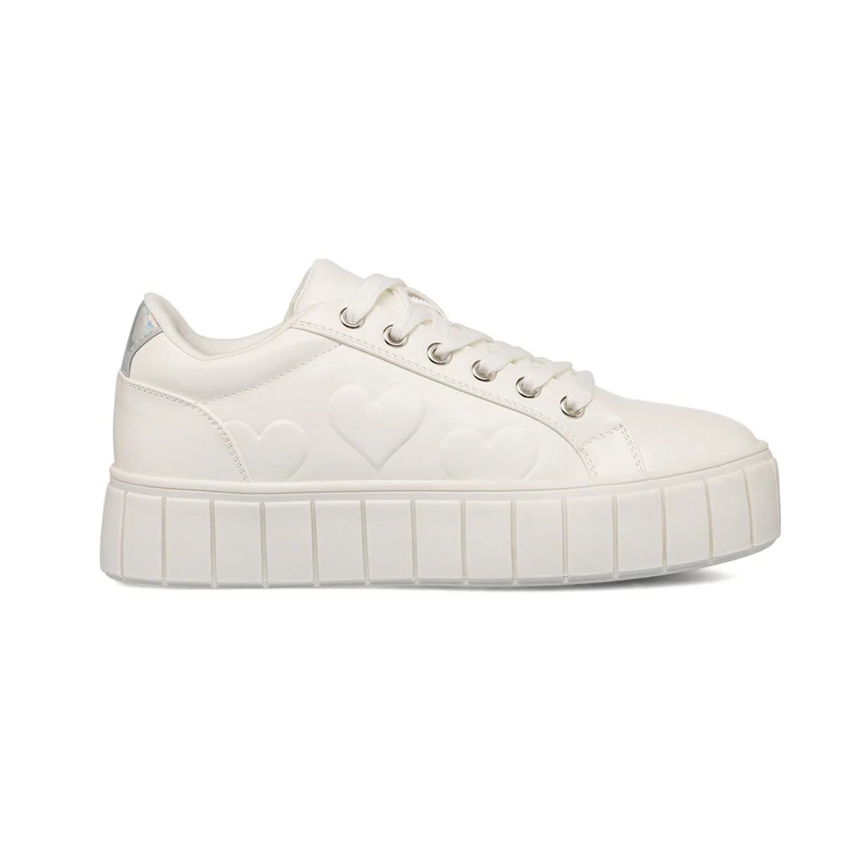 Sneakers chunky bianche in pelle vegana da donna Call It Spring Lotus