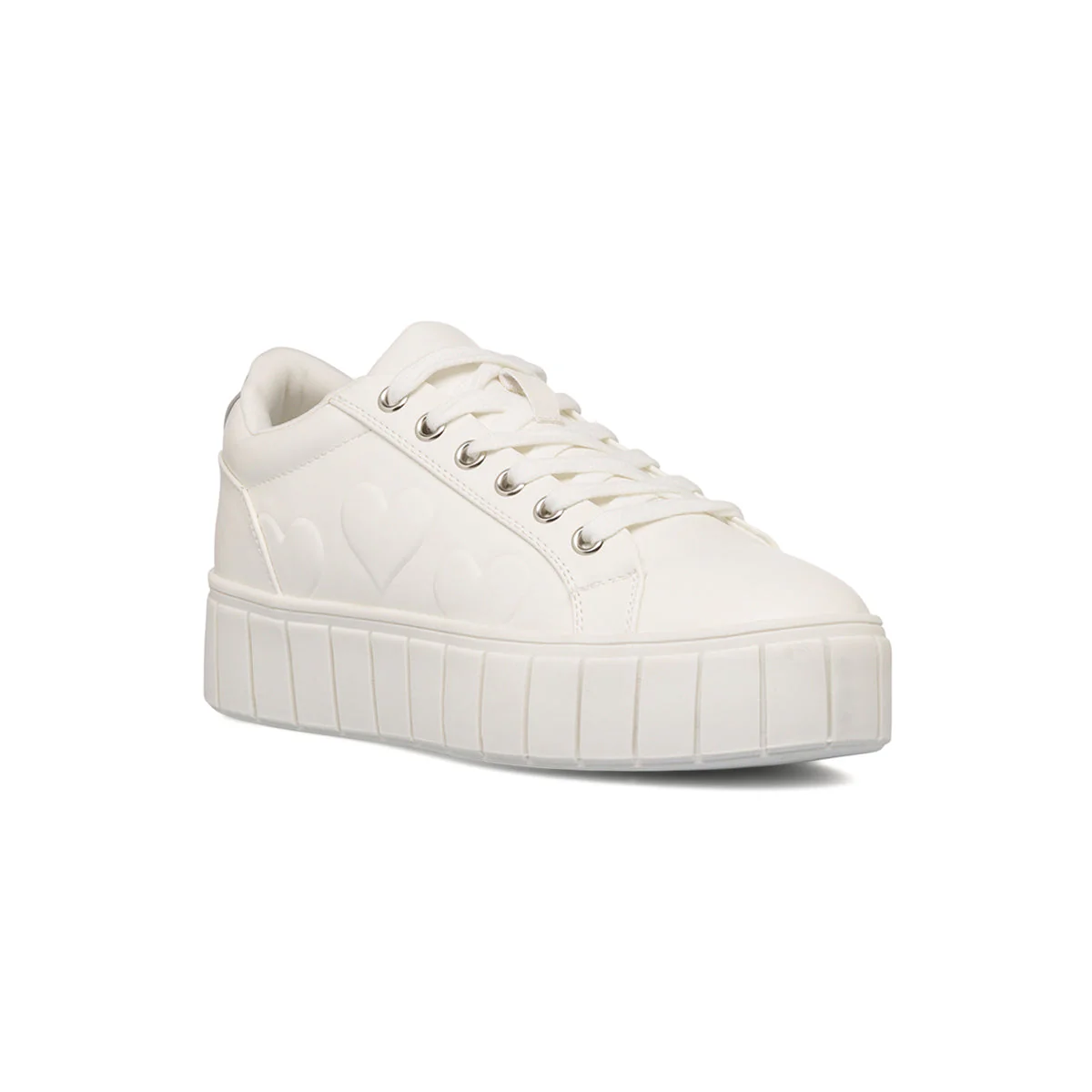 Sneakers chunky bianche in pelle vegana da donna Call It Spring Lotus - Image 2
