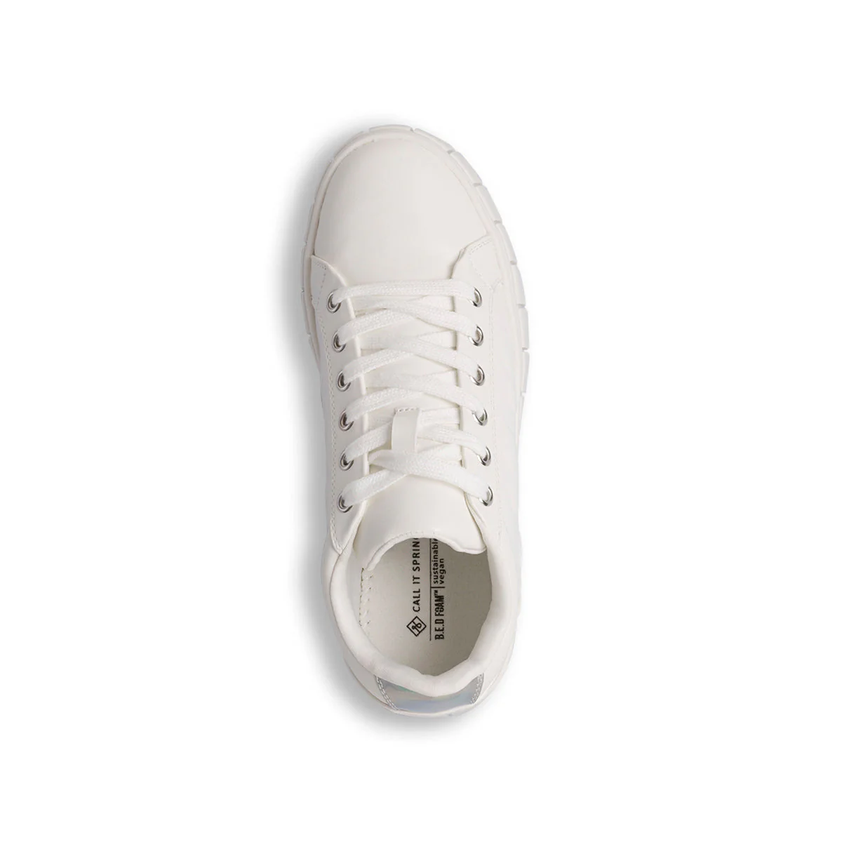 Sneakers chunky bianche in pelle vegana da donna Call It Spring Lotus - Image 6