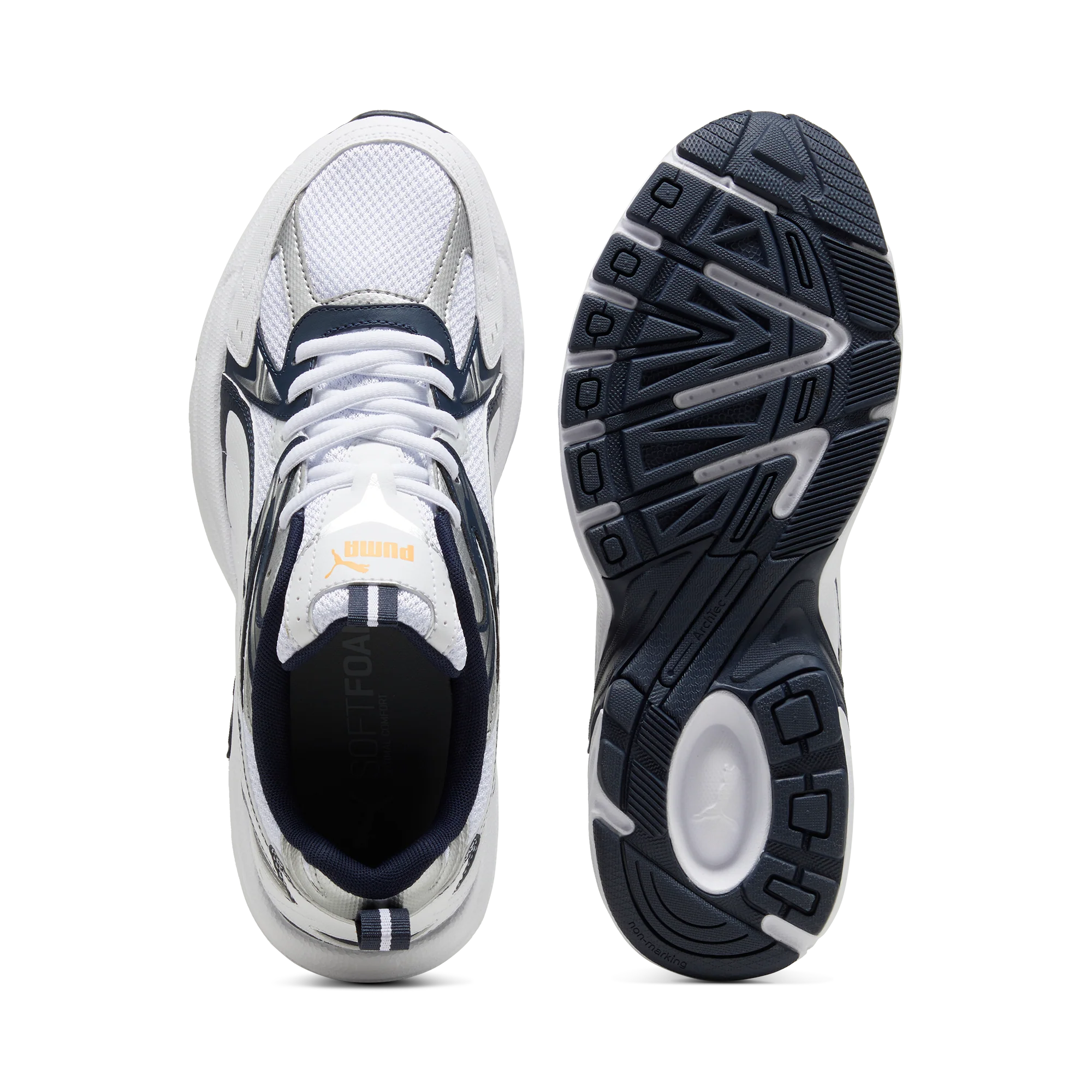 Sneakers Rétro chunky grigie da uomo Puma Milenio Tech - Image 4
