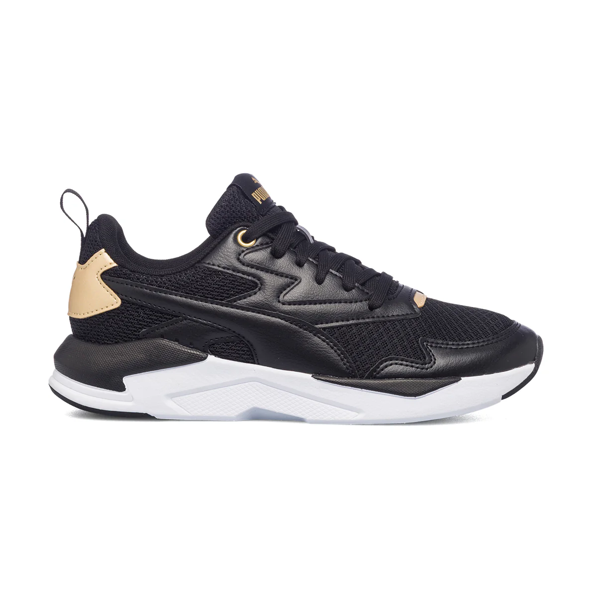 Sneakers chunky nere con dettagli laminati Puma X-Ray Lite Metallic