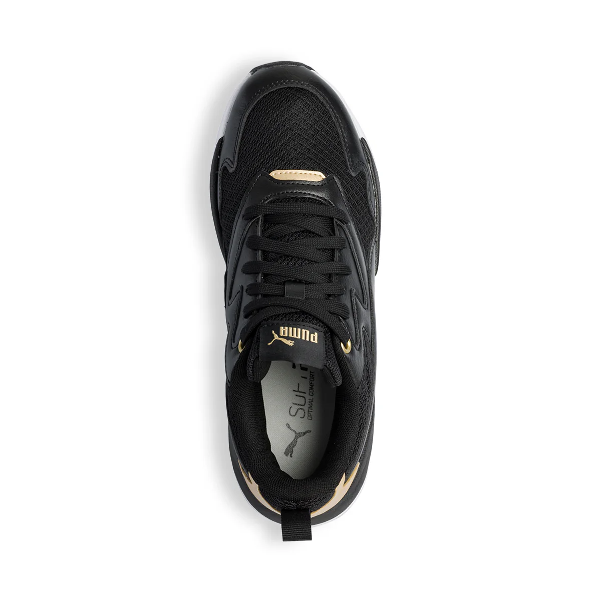 Sneakers chunky nere con dettagli laminati Puma X-Ray Lite Metallic - Image 8