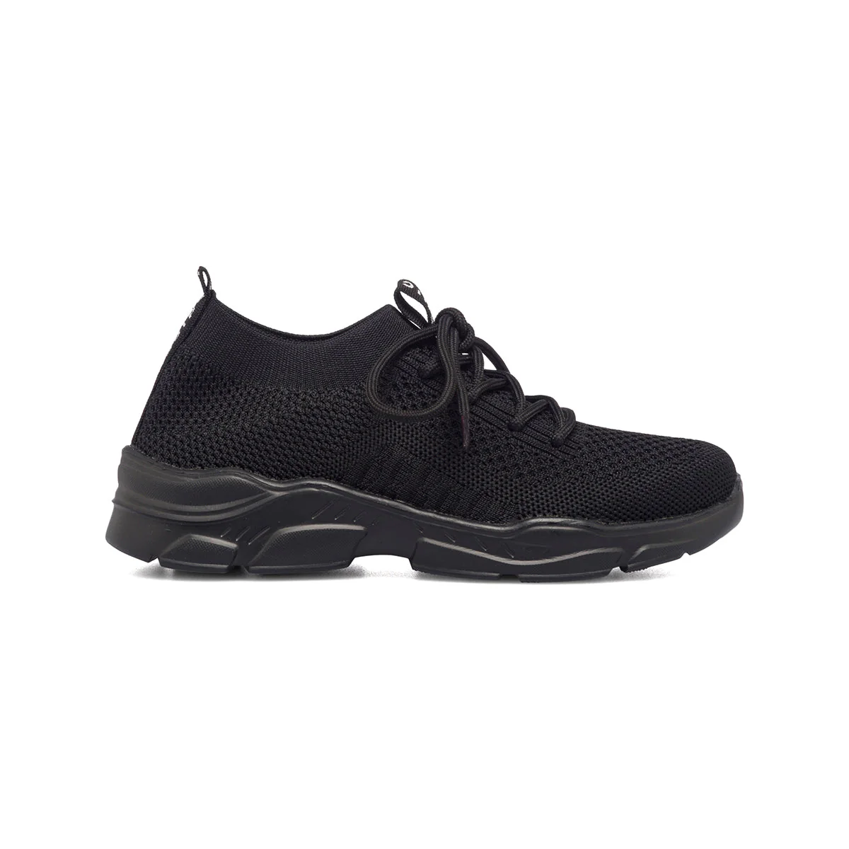 Sneakers chunky nere da donna in mesh Lora Ferres - Image 3