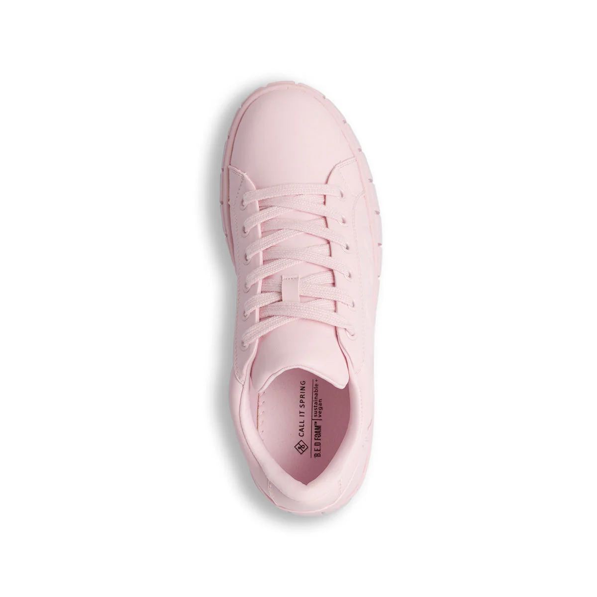 Sneakers chunky rosa in pelle vegana da donna Call It Spring Lotus - Image 6