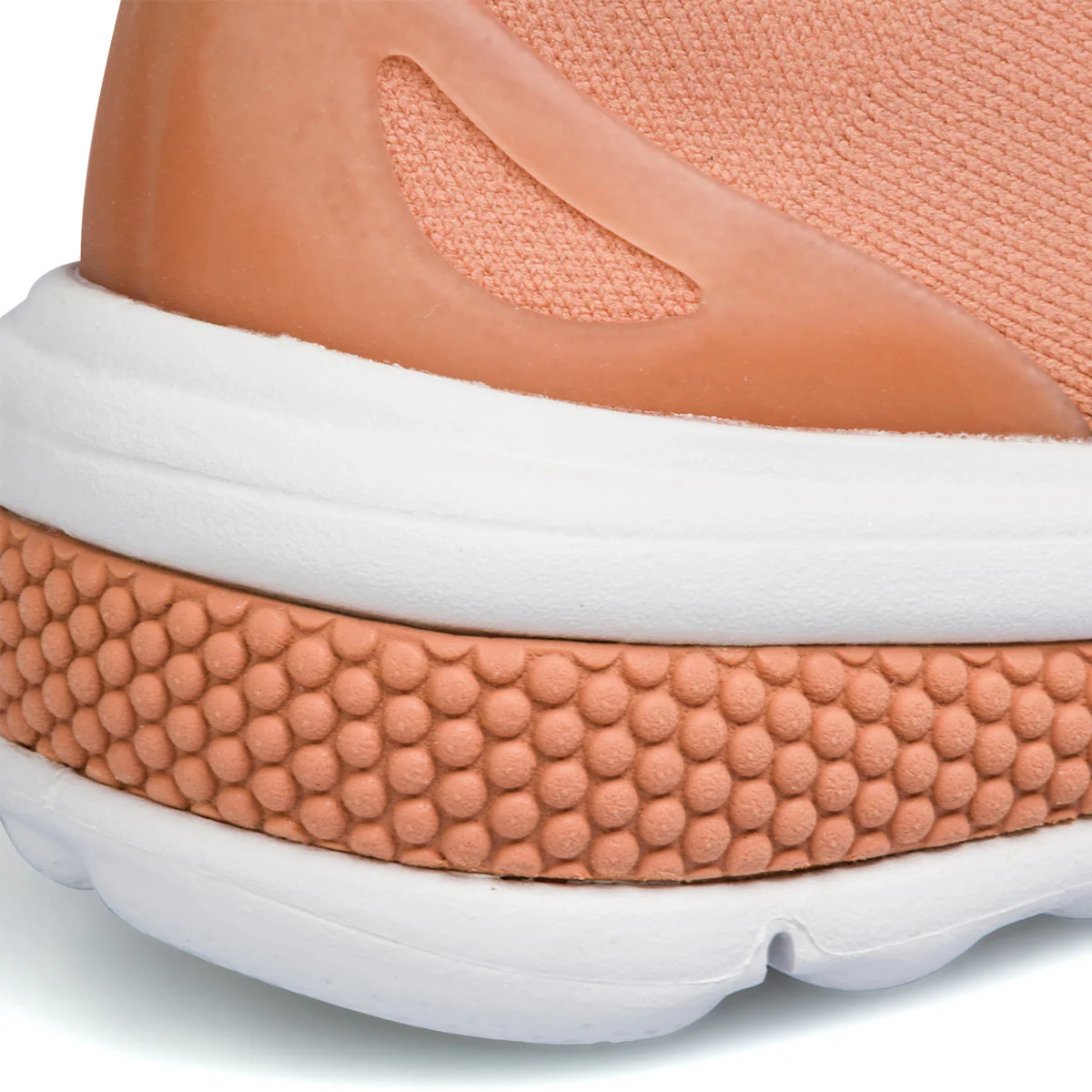 Sneakers color pesca da donna in tessuto knit Geox Spherica Actif - Image 6