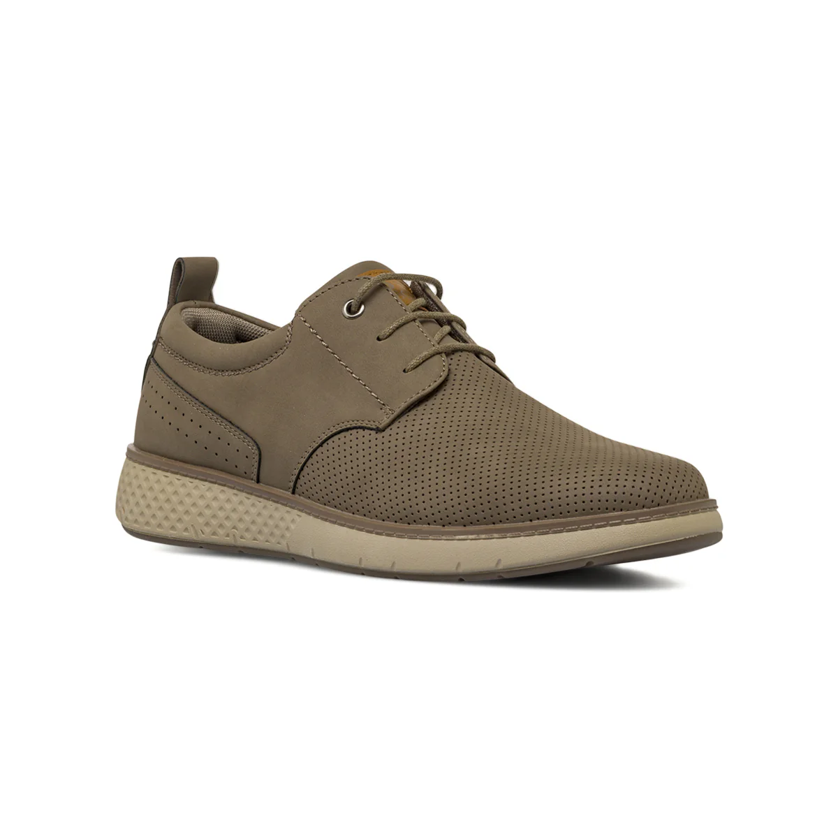 Sneakers comfort da Uomo taupe con tomaia effetto traforato P Soft - Image 2