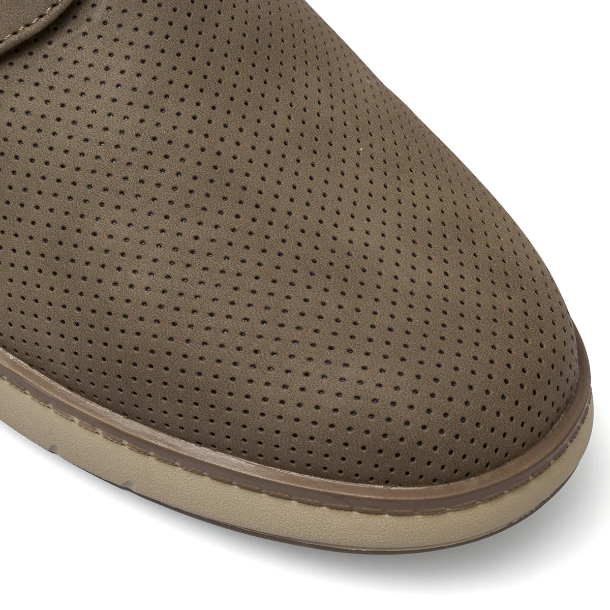 Sneakers comfort da Uomo taupe con tomaia effetto traforato P Soft - Image 4