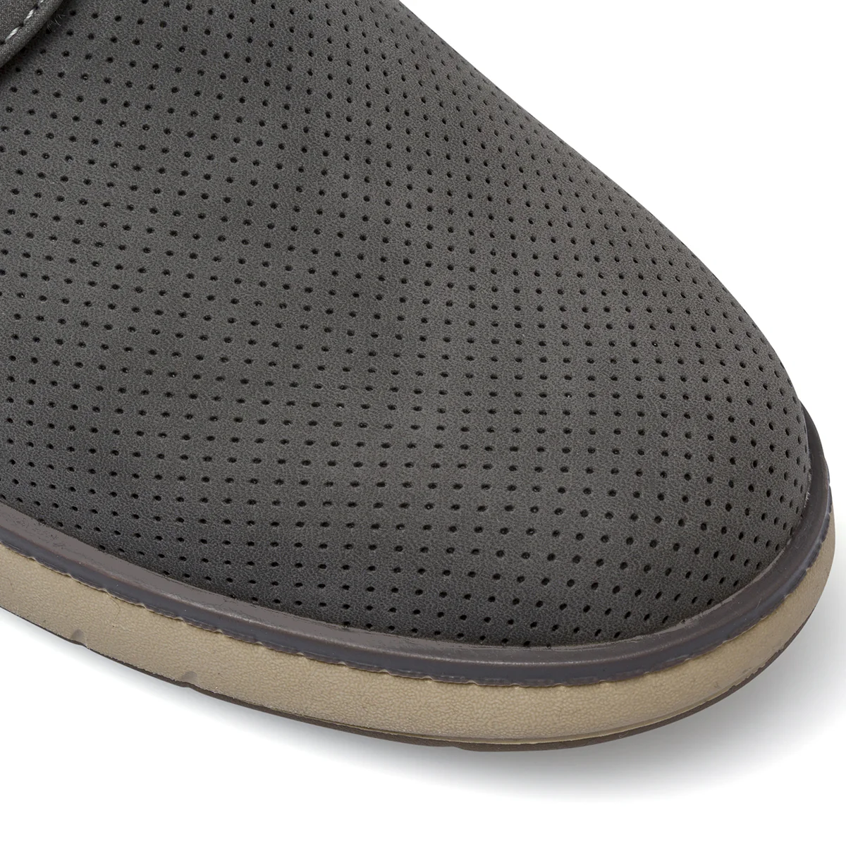 Sneakers comfort grigie da Uomo con tomaia traforata P Soft - Image 4