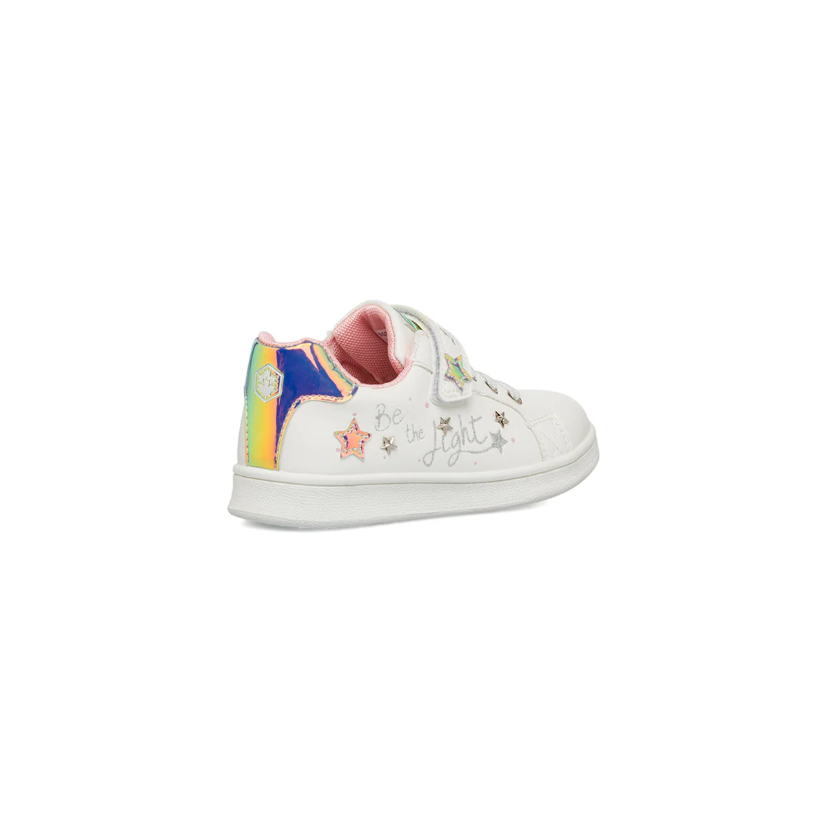 Sneakers da bambina bianche con dettagli glitter e stelle Lumberjack - Image 3